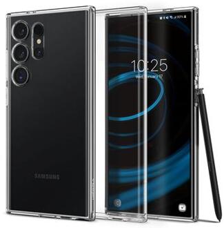 Spigen Liquid Crystal Case geschikt voor Samsung Galaxy S24 Ultra Telefoonhoesje - Transparant