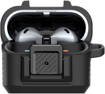 Spigen Lock Fit Hardcase voor de Samsung Galaxy Buds Pro 3 - Matte Black Zwart - One size