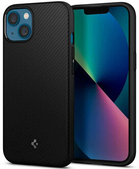 Spigen MagSafe Armor Backcover voor de Apple iPhone 13 - Zwart