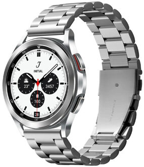 Spigen Modern Fit Steel band - Universeel 20 mm aansluiting - Silver Zilver - One size