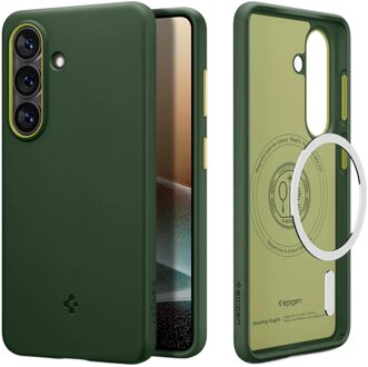 Spigen Nano Pop MagFit Backcover voor de Samsung Galaxy S26 - Avo Green Groen
