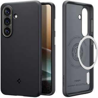 Spigen Nano Pop MagFit Backcover voor de Samsung Galaxy S26 - Black Sesame Zwart