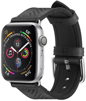 Spigen Retro Fit Armband voor Apple Watch 38mm/40mm - zwart