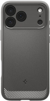 Spigen Rugged Armor Backcover MagSafe voor de Apple iPhone 17 Pro Max - Grey Grijs
