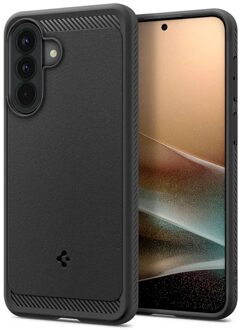 Spigen Rugged Armor Backcover voor de Samsung Galaxy A57 (5G) - Zwart