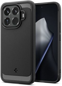 Spigen Rugged Armor Backcover voor de Xiaomi 15T Pro - Black Zwart