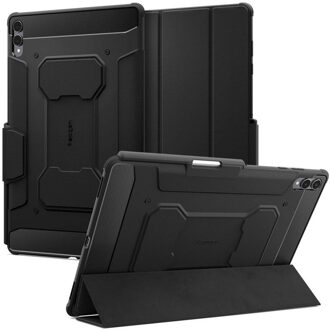 Spigen Rugged Armor Pro Bookcase voor de Samsung Galaxy Tab S11 Ultra - Zwart - 14.6