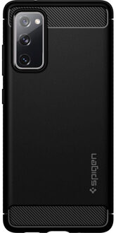 Spigen Rugged Armor Samsung Galaxy S20 FE Back Cover Zwart