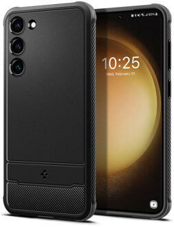 Spigen Rugged Armor Samsung Galaxy S23 5G TPU Case - Zwart