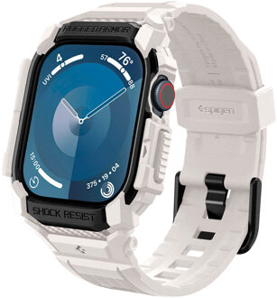Spigen Rugged Armor™ Pro Case voor de Apple Watch 10 - 42 mm - Dune Beige