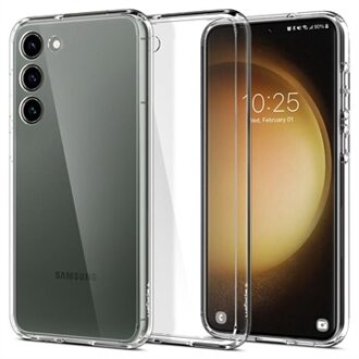 Spigen Samsung Galaxy S23 Hoesje - Spigen Ultra Hybrid Case - Transparant