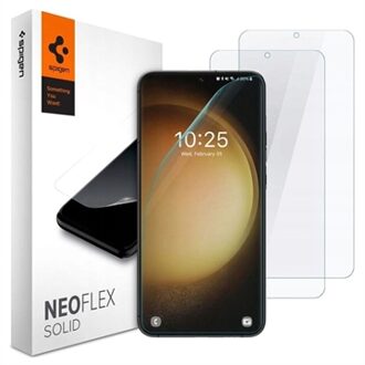 Spigen Samsung Galaxy S23 Screenprotector Spigen Neo Flex (2 Pack)