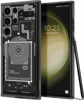 Spigen Samsung Galaxy S23 Ultra Hoesje Spigen Ultra Hybrid Case - Zero One