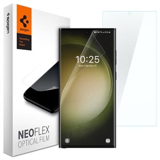 Spigen Samsung Galaxy S23 Ultra Screenprotector Spigen Neo Flex (2 Pack)
