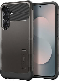 Spigen Slim Armor Backcover MagSafe voor de Samsung Galaxy S25 FE - Gunmetal Donkergrijs
