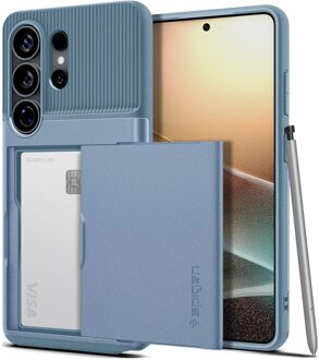Spigen Slim Armor CS Backcover voor de Samsung Galaxy S26 Ultra - Light Blue Lichtblauw