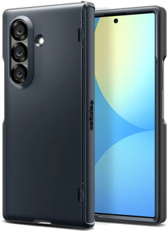 Spigen Slim Armor Pro MagFit Backcover voor de Samsung Galaxy Z Fold 7 - Metal Slate Grijs
