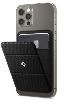 Spigen Smart Fold MagSafe Kaarthouder Zwart