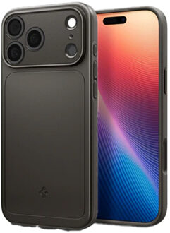 Spigen Thin Fit Backcover MagSafe voor de Apple iPhone 17 Pro Max - Gunmetal Grijs