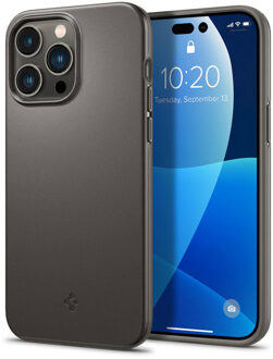 Spigen Thin Fit Backcover voor de Apple iPhone 14 Pro Max - Grijs