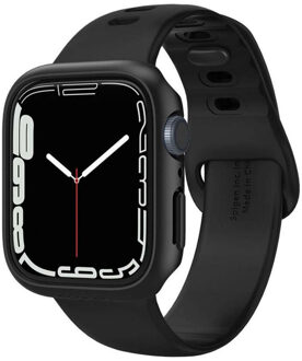 Spigen Thin Fit™ Case voor de Apple Watch Series 7 / 8 / 9 - 41 mm - Zwart