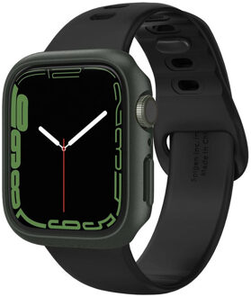 Spigen Thin Fit™ Case voor de Apple Watch Series 7 / 8 / 9 - 45 mm - Groen