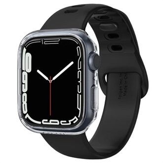 Spigen Thin Fit™ Case voor de Apple Watch Series 7 / 8 / 9 - 45 mm - Transparant