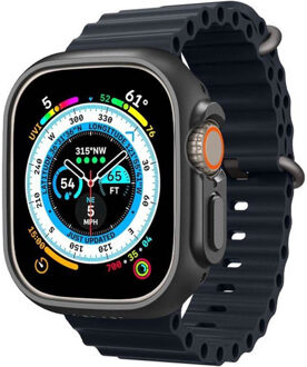 Spigen Thin Fit™ Case voor de Apple Watch Ultra / Ultra 2 / Ultra 3 - 49 mm - Zwart