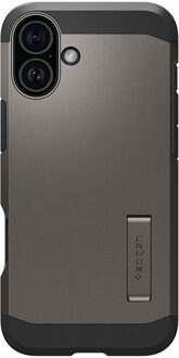 Spigen Tough Armor Backcover MagSafe voor de Apple iPhone 16 Plus - Gunmetal Grijs