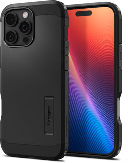 Spigen Tough Armor Backcover MagSafe voor de Apple iPhone 16 Pro - Zwart