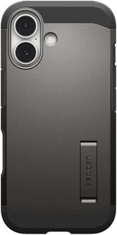 Spigen Tough Armor Backcover MagSafe voor de Apple iPhone 17 - Gunmetal Grijs