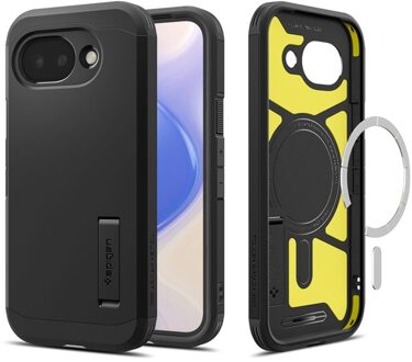 Spigen Tough Armor Backcover MagSafe voor de Google Pixel 10a - Black Zwart