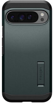 Spigen Tough Armor Backcover voor de Google Pixel 9 Pro XL - Abyss Green Donkergroen