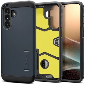 Spigen Tough Armor Backcover voor de Samsung Galaxy A57 (5G) - Metal Slate Grijs