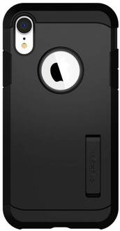 Spigen Tough Armor iPhone Xr Back Cover Zwart