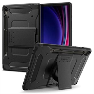Spigen Tough Armor Pro Backcover voor de Samsung Galaxy Tab S9 - Zwart - 11