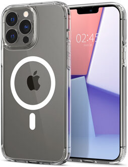 Spigen Ultra Hybrid Backcover MagSafe voor de Apple iPhone 13 Pro Max - Crystal Clear Transparant