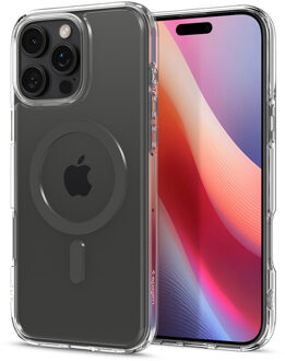 Spigen Ultra Hybrid Backcover MagSafe voor de Apple iPhone 16 Pro - Graphite Zwart