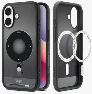 Spigen Ultra Hybrid Backcover MagSafe voor de Apple iPhone 17 - Classic Black Zwart