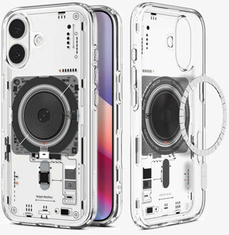 Spigen Ultra Hybrid Backcover MagSafe voor de Apple iPhone 17 - Neo One Transparant