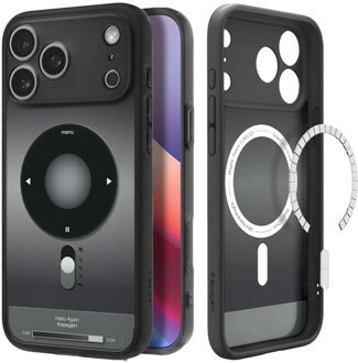 Spigen Ultra Hybrid Backcover MagSafe voor de Apple iPhone 17 Pro Max - Classic Black Zwart