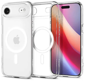 Spigen Ultra Hybrid Backcover MagSafe voor de Apple iPhone Air - Clear / White Transparant