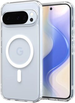 Spigen Ultra Hybrid Backcover MagSafe voor de Google Pixel 10 / 10 Pro - Clear / White Transparant