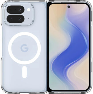 Spigen Ultra Hybrid Backcover MagSafe voor de Google Pixel 10 Pro Fold - Clear / White Transparant