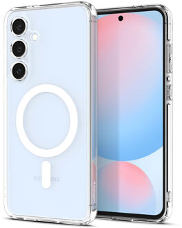 Spigen Ultra Hybrid Backcover MagSafe voor de Samsung Galaxy S24 FE - White Wit