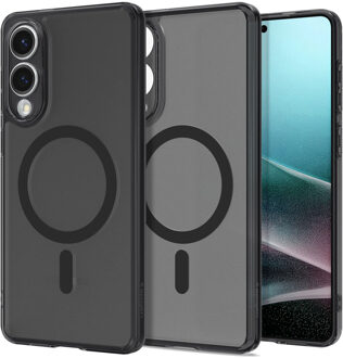 Spigen Ultra Hybrid Backcover MagSafe voor de Samsung Galaxy S25 Edge - Frost Black Zwart