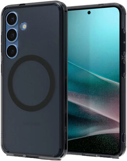 Spigen Ultra Hybrid Backcover MagSafe voor de Samsung Galaxy S25 - Frost Black Zwart