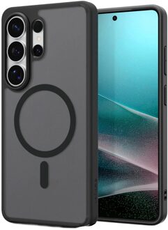 Spigen Ultra Hybrid Backcover MagSafe voor de Samsung Galaxy S26 Ultra - Frost Black Zwart