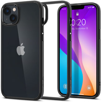 Spigen Ultra Hybrid Backcover voor de Apple iPhone 14 - Zwart