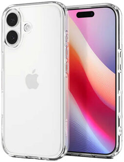 Spigen Ultra Hybrid Backcover voor de Apple iPhone 17 - Crystal Clear Transparant